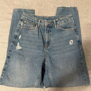 Topshop high rise jeans